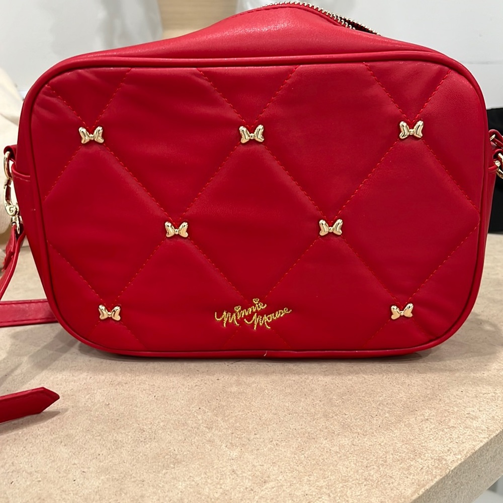 Minnie Mouse Red Crossbody Purse